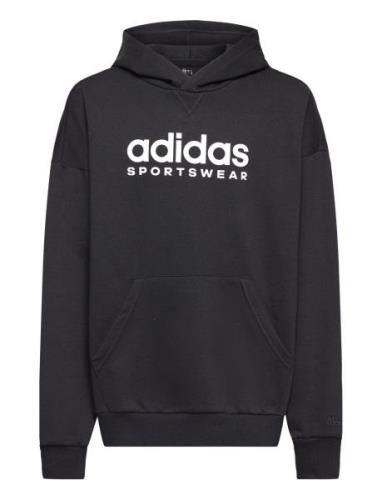 Adidas Sportswear Fleece Hoodie Kids Svart