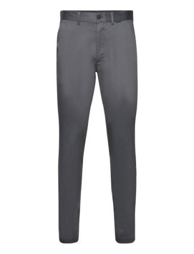 Calvin Klein Sateen Stretch Slim Chino Grå