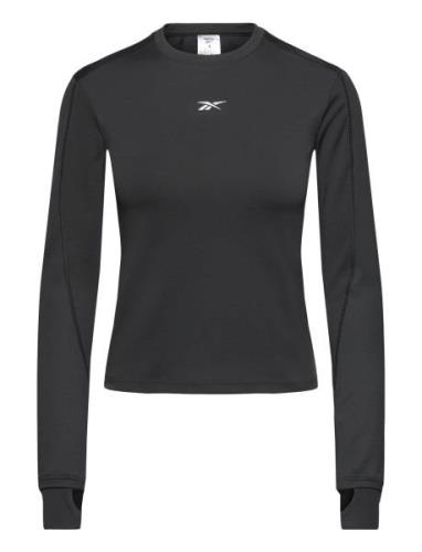 Running Ls Layer Sport T-shirts & Tops Long-sleeved Black Reebok Perfo...