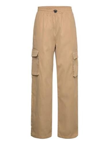 Onlcashi Cargo Pant Wvn Bottoms Trousers Cargo Pants Beige ONLY