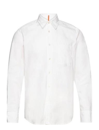 Relegant_6 Tops Shirts Casual White BOSS