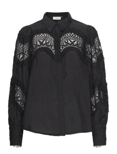 Cmmolly-Shirt Tops Shirts Long-sleeved Black Copenhagen Muse