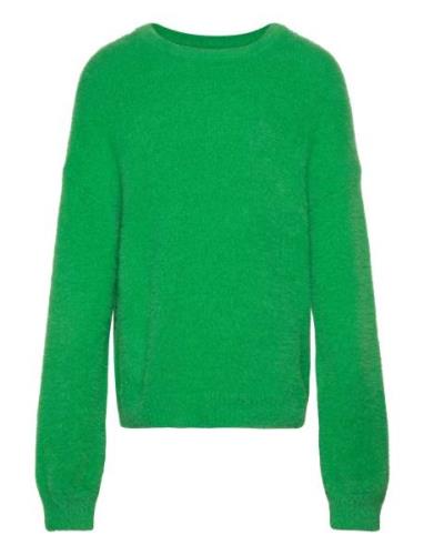 Kognewpiumo L/S Pullover Cp Knt Tops Knitwear Pullovers Green Kids Onl...