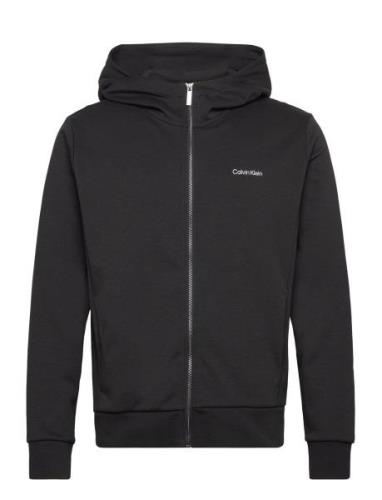 Calvin Klein Micro Logo Repreve Hoodie Jacket Svart