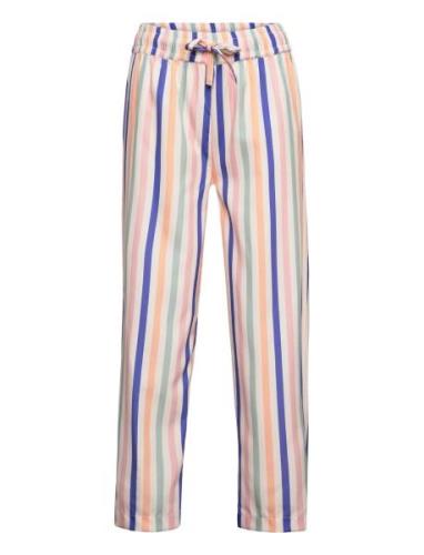 Tngoa Wide Pants Bottoms Trousers Multi/patterned The New