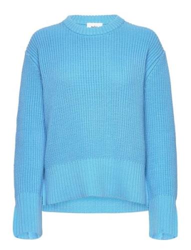 Hege Sweater Tops Knitwear Jumpers Blue Twist & Tango