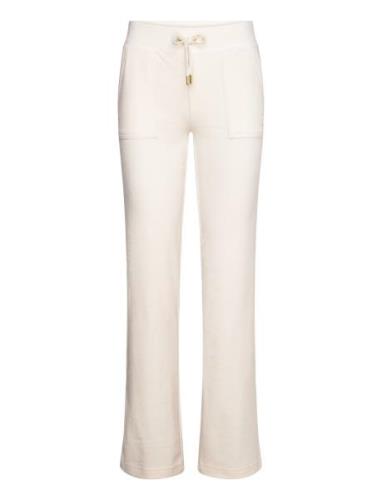 Del Ray Gold Pocket Pant Vetiver Bottoms Sweatpants Cream Juicy Coutur...