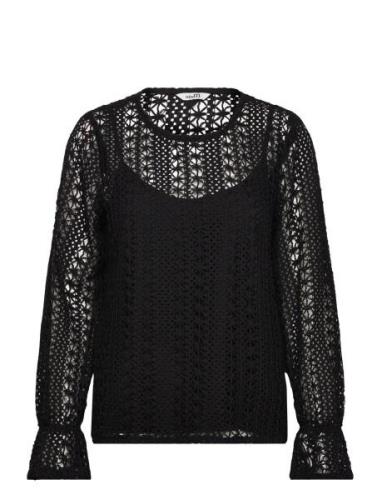 Aleda-M Tops Knitwear Jumpers Black MbyM