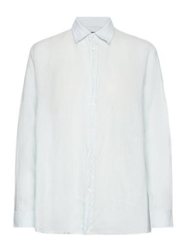Boxy Shirt Tops Shirts Long-sleeved White Hope