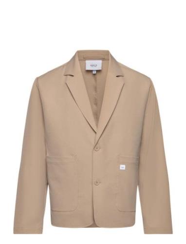 Palisade Jacket Suits & Blazers Blazers Single Breasted Blazers Beige ...