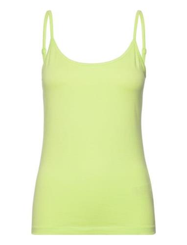 Fqshakey-Top Tops T-shirts & Tops Sleeveless Green FREE/QUENT