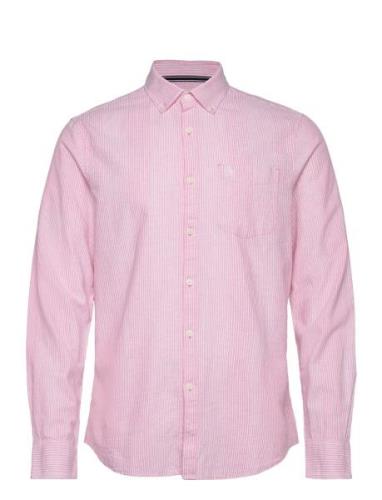 Original Penguin Ls Cttn Lnn Ecovero Rosa