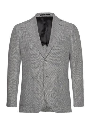 Ness Jacket Suits & Blazers Blazers Single Breasted Blazers Grey SIR O...