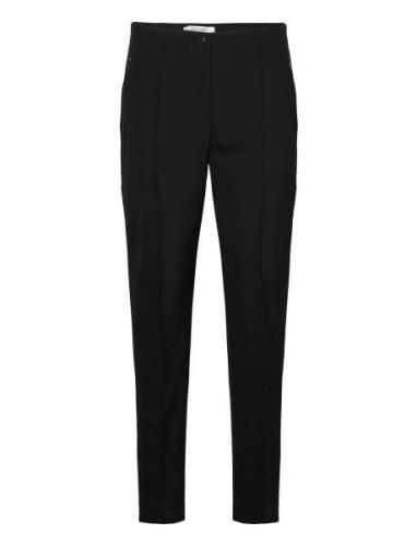 Pant Leisure Cropped Bottoms Trousers Straight Leg Black Gerry Weber E...