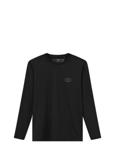 Oncourt Ls Layer T-Shirt Sport T-shirts Long-sleeved Black Cuera