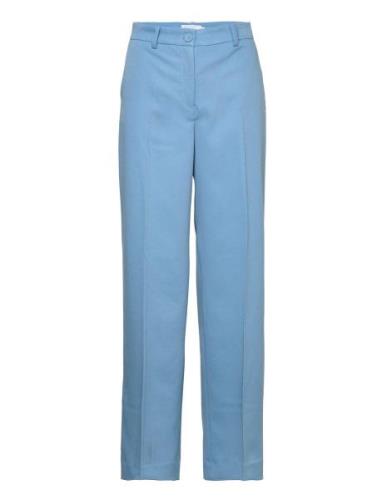 Pants With Wide Legs - Petra Fit Bottoms Trousers Wide Leg Blue Coster...