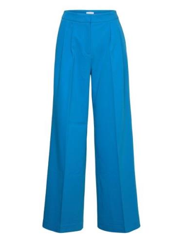 2Nd Mille - Daily Sleek Bottoms Trousers Wide Leg Blue 2NDDAY