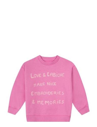 Pereire Love & Labiche Tops Sweat-shirts & Hoodies Sweat-shirts Pink M...