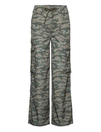Trousers Bottoms Trousers Cargo Pants Green Sofie Schnoor