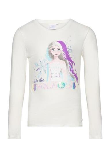 Long-Sleeved T-Shirt Tops T-shirts Long-sleeved T-shirts White Frost