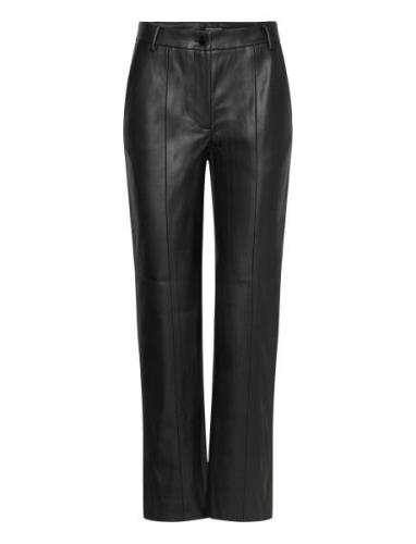 Veganibbdagga Pants Bottoms Trousers Leather Leggings-Byxor Black Bruu...