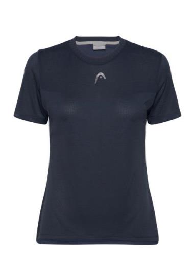 Performance T-Shirt Women Sport T-shirts & Tops Short-sleeved Navy Hea...