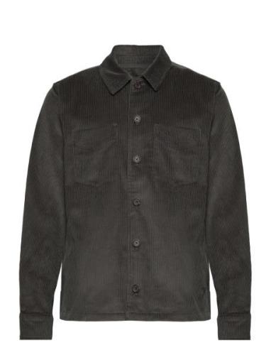 Cord Overshirt Tops Overshirts Green Fred Perry