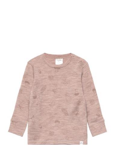 Lindex Top Baby Merino Wool Rosa