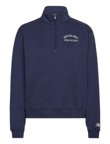 New Balance Sportswear's Greatest Hit Quarter Zip Marinblå