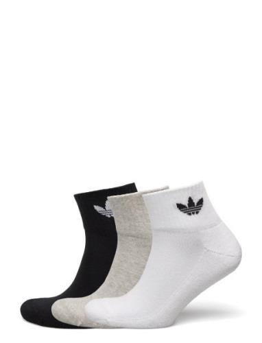 Mid Ankle Sock 3 Pair Pack Sport Socks Footies-ankle Socks Multi/patte...