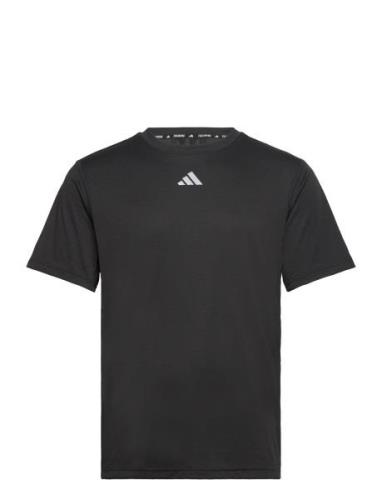 Hiit 3S Mes Tee Sport T-shirts Short-sleeved Black Adidas Performance
