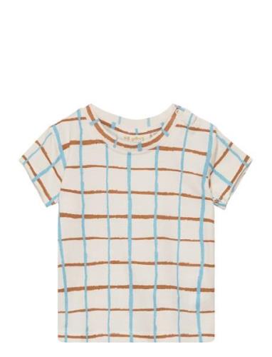 Soft Gallery Sgjared Check Ss Tee Multi/patterned