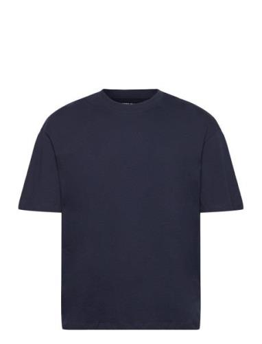 Jjebradley Tee Ss Noos Tops T-shirts Short-sleeved Navy Jack & J S