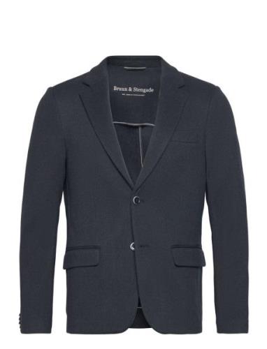 Bruun & Stengade Bs Mendocino Slim Fit Blazer Marinblå