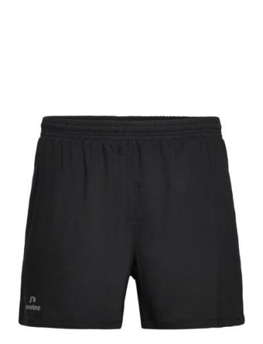 Nwlperform Key Pocket Shorts Sport Shorts Sport Shorts Black Newline