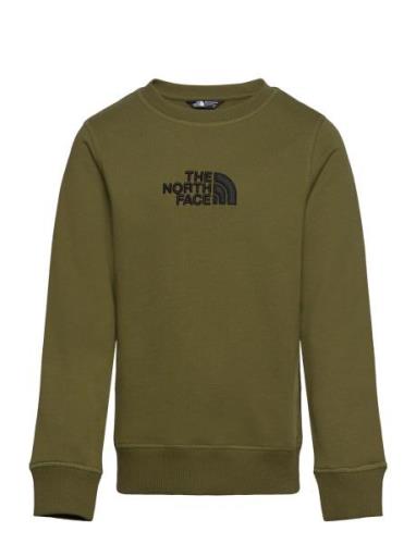 B Drew Peak Light Crew Sport Sweat-shirts & Hoodies Sweat-shirts Khaki...