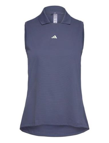 W Spt Sl P Sport T-shirts & Tops Polos Blue Adidas Golf