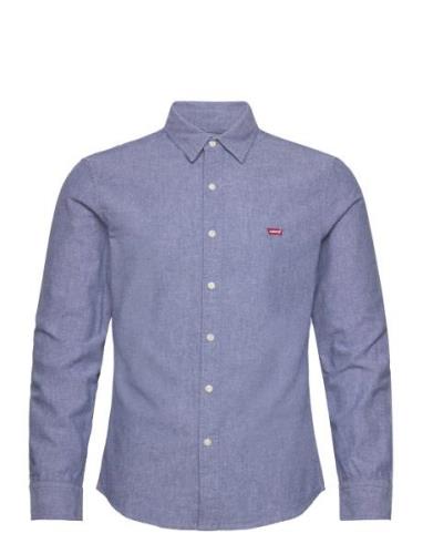 LEVI´S Men Ls Battery Hm Shirt Slim Navy Blå