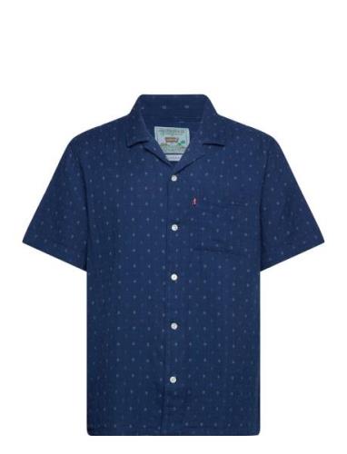 LEVI´S Men The Sunset Camp Shirt Grid Ind Blå