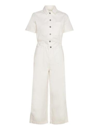 Ss Heritage Jumpsuit Serenity Bottoms Jumpsuits Cream LEVI´S Women