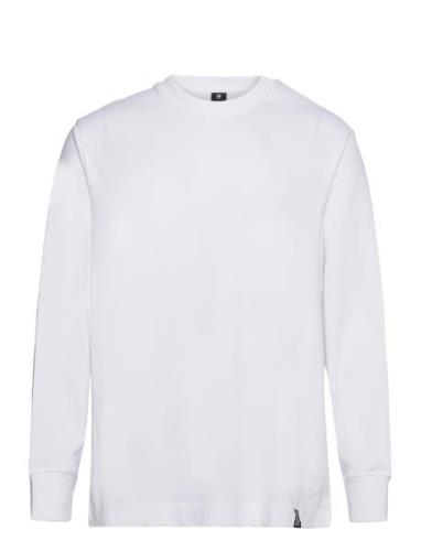 Essential Loose R T L\S Tops T-shirts Long-sleeved White G-Star RAW