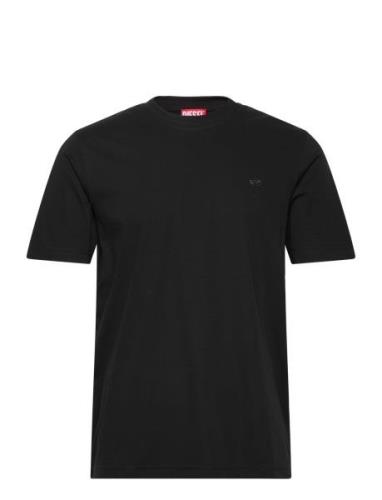 T-Just-L24 T-Shirt Tops T-shirts Short-sleeved Black Diesel