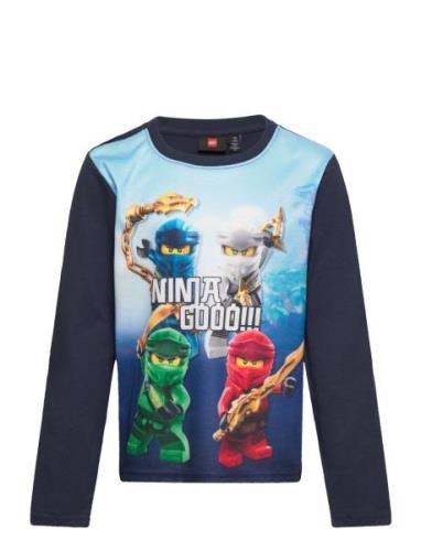 LEGO Kidswear Lwtaylor 610 - T-Shirt L/S Marinblå