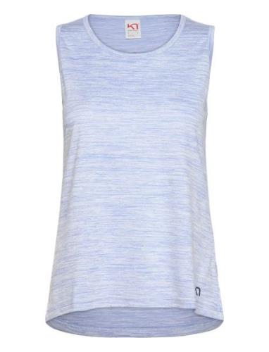 Sanne Tanktop Sport T-shirts & Tops Sleeveless Blue Kari Traa