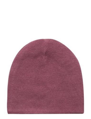 Beanie - Knitted Accessories Headwear Hats Beanie Pink CeLaVi