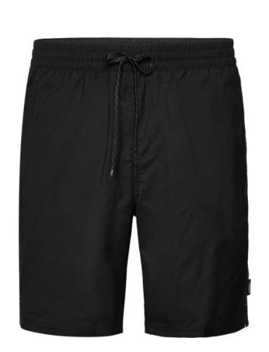 Primary Solid Elastic Boardshort Bottoms Shorts Casual Black VANS