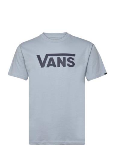 Mn Vans Classic Sport T-shirts Short-sleeved Blue VANS