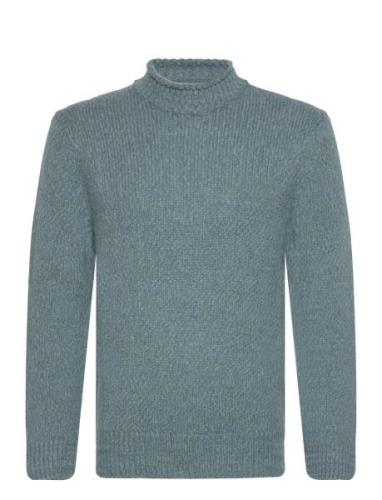Pullover Long Sleeve Tops Knitwear Round Necks Blue Marc O'Polo