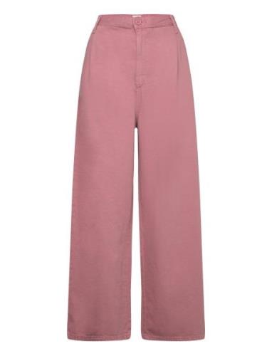 Relaxed Chino Bottoms Jeans Wide Pink Lee Jeans