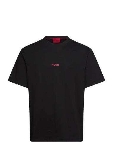 Dowidom Designers T-shirts Short-sleeved Black HUGO